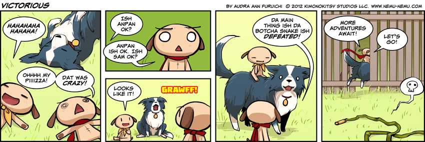 Episode 876 - Victorious [The pups and Sam get ready for more adventures]