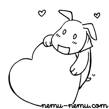 Happy Valentine's Day! Hearts & Nemu
