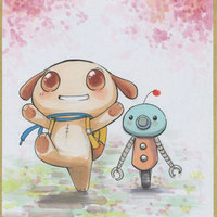 ORIGINAL - Blue and Gizmo