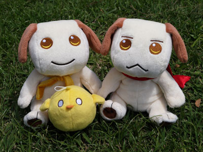 Nemu, Anpan and Pollo Plushies
