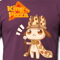 Anpan: King of Pizza T-shirt
