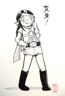 Henshin Ani - Sample Inks