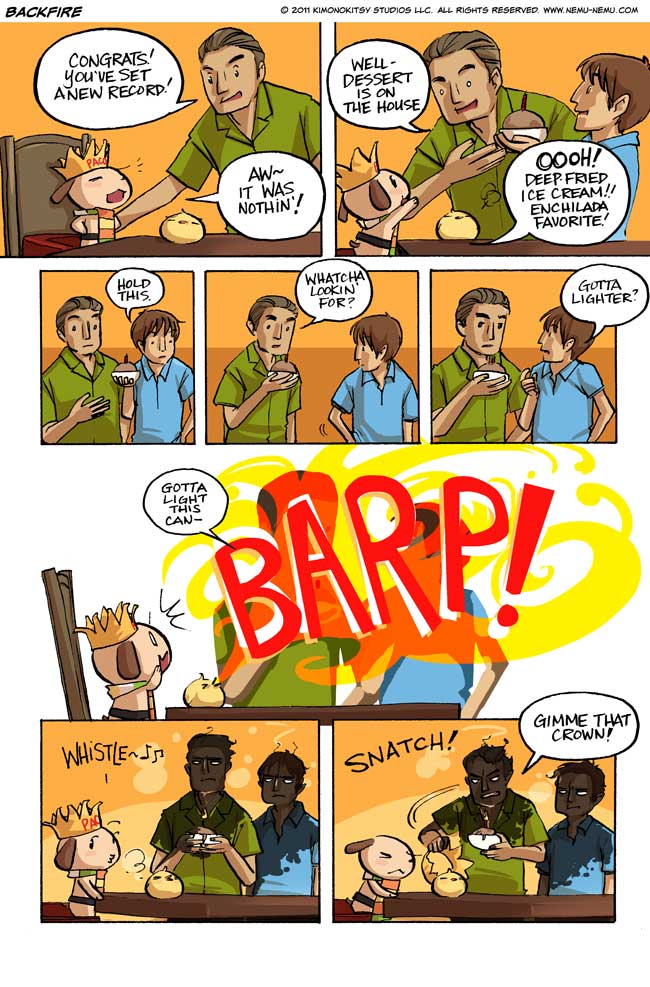 Episode 799 - Backfire - Stand back! The one and only fire breathing bird is in the house!