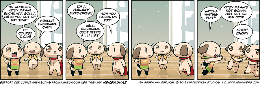 Bossy lil' pup. Episode 1090 - Chop Chop