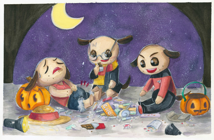 Sooorrreeeee tummmmy! Guest Comics - Becca Hillburn