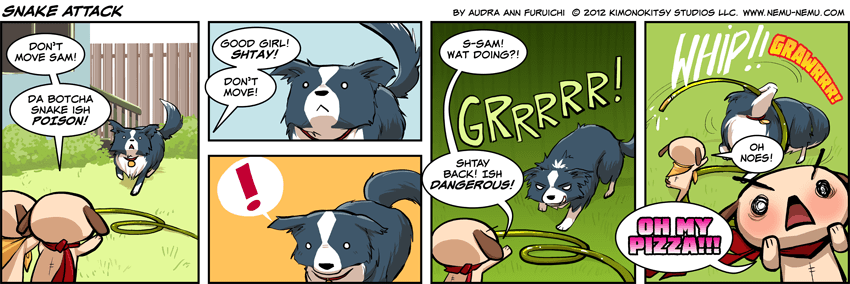Episode 875 - Snake Attack [Anpan goes into Panic Mode! Oh noes!]