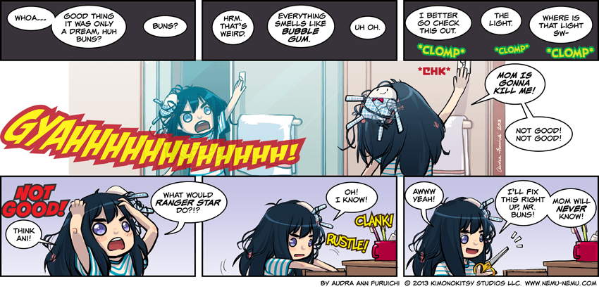 Anise must think that she's a genius. Uh huh. Yup. Episode 997 - Survival Instincts