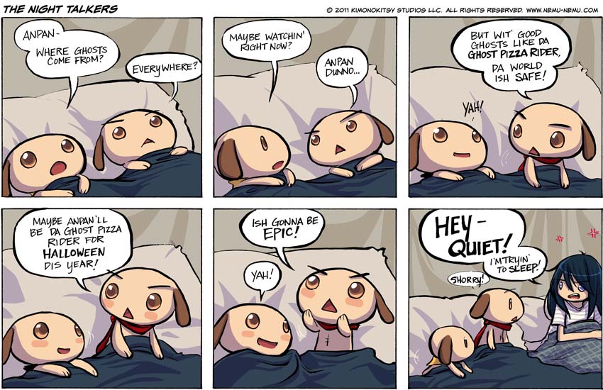Episode 803 - The Night Talkers: Maybe this is one of the times Anise wishes her stuffed animals didn't talk.