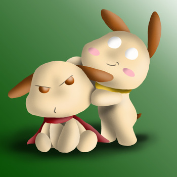 Nemu & Anpan Fanart by ToonFreak