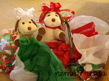 The pups post-christmas wrap party
